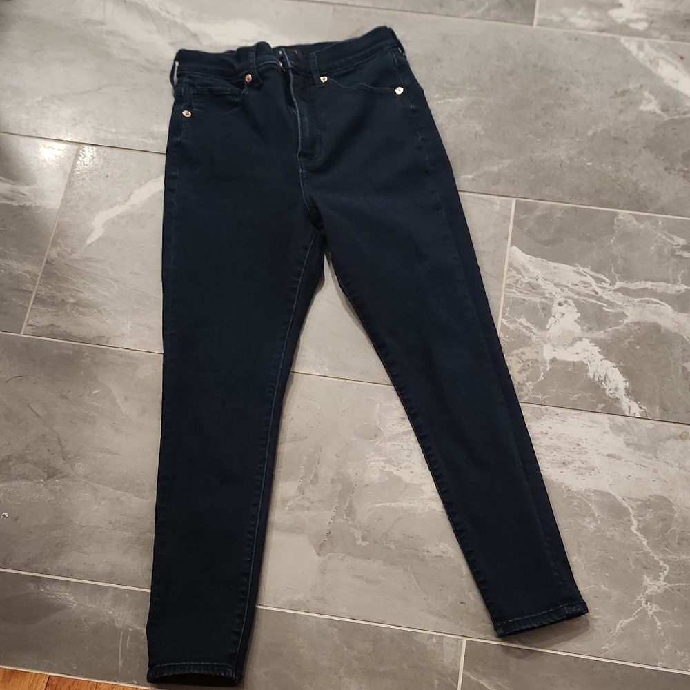 Express Skinny Super High Rise Jeans- 2S